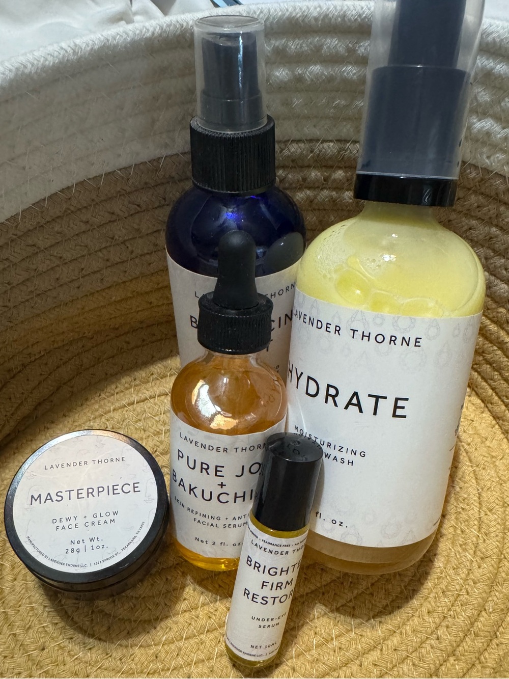 Lavender Thorne Face Care Line